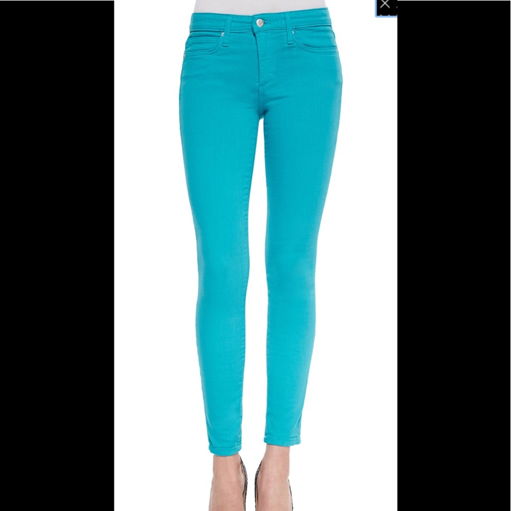 Joe's Jeans Mid-Rise Skinny Jeans, Scuba Blue